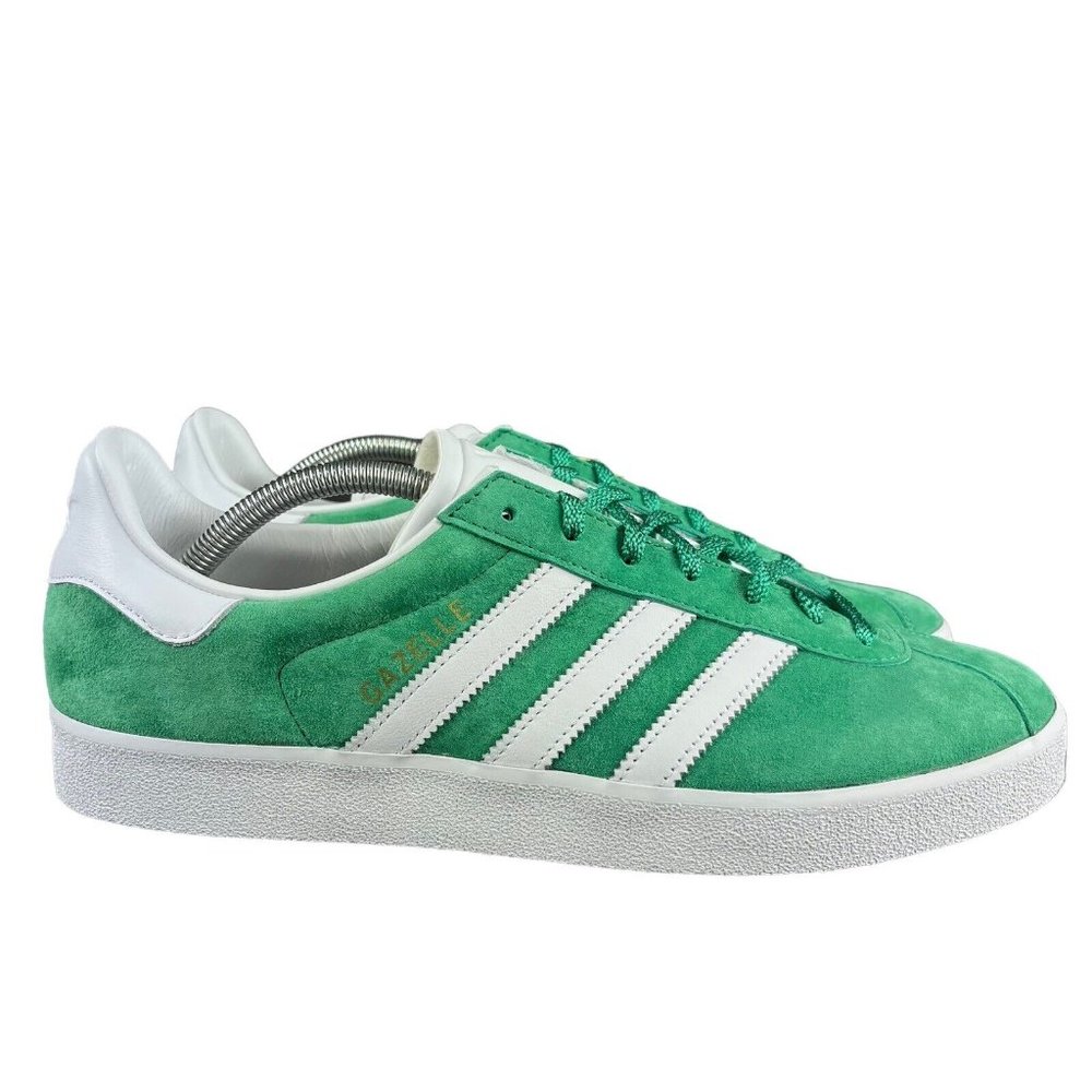 Adidas Gazelle 85 Semi Court Green White Suede Shoes GY2532 Men's Sizes 8.5-13